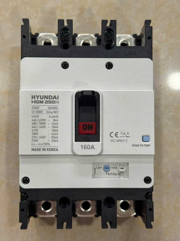MCCB CB Khối HYUNDAI HGM250H 3P